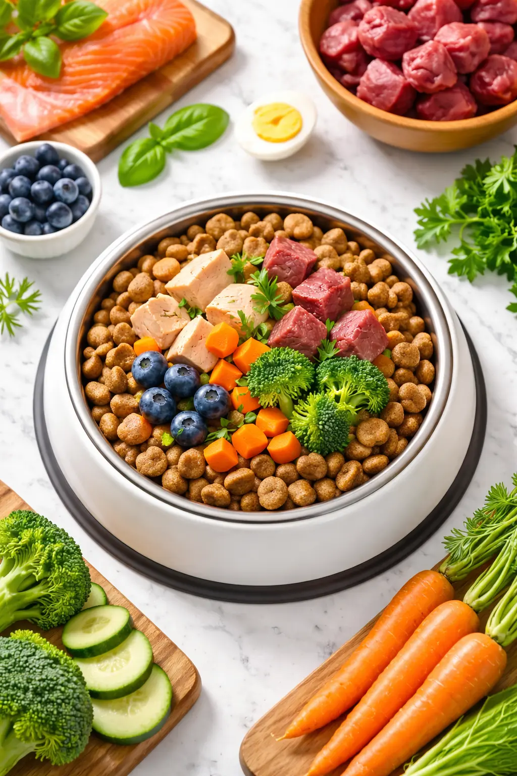 Alimentação premium para cães