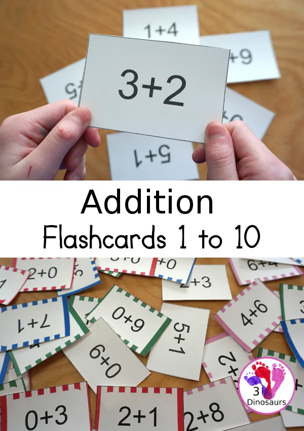 Atividade de Free Printable Addition Flashcards For 1st Grade - Folha 41