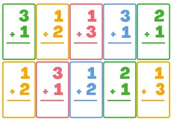 Atividade de Free Printable Addition Flashcards For 1st Grade - Folha 67