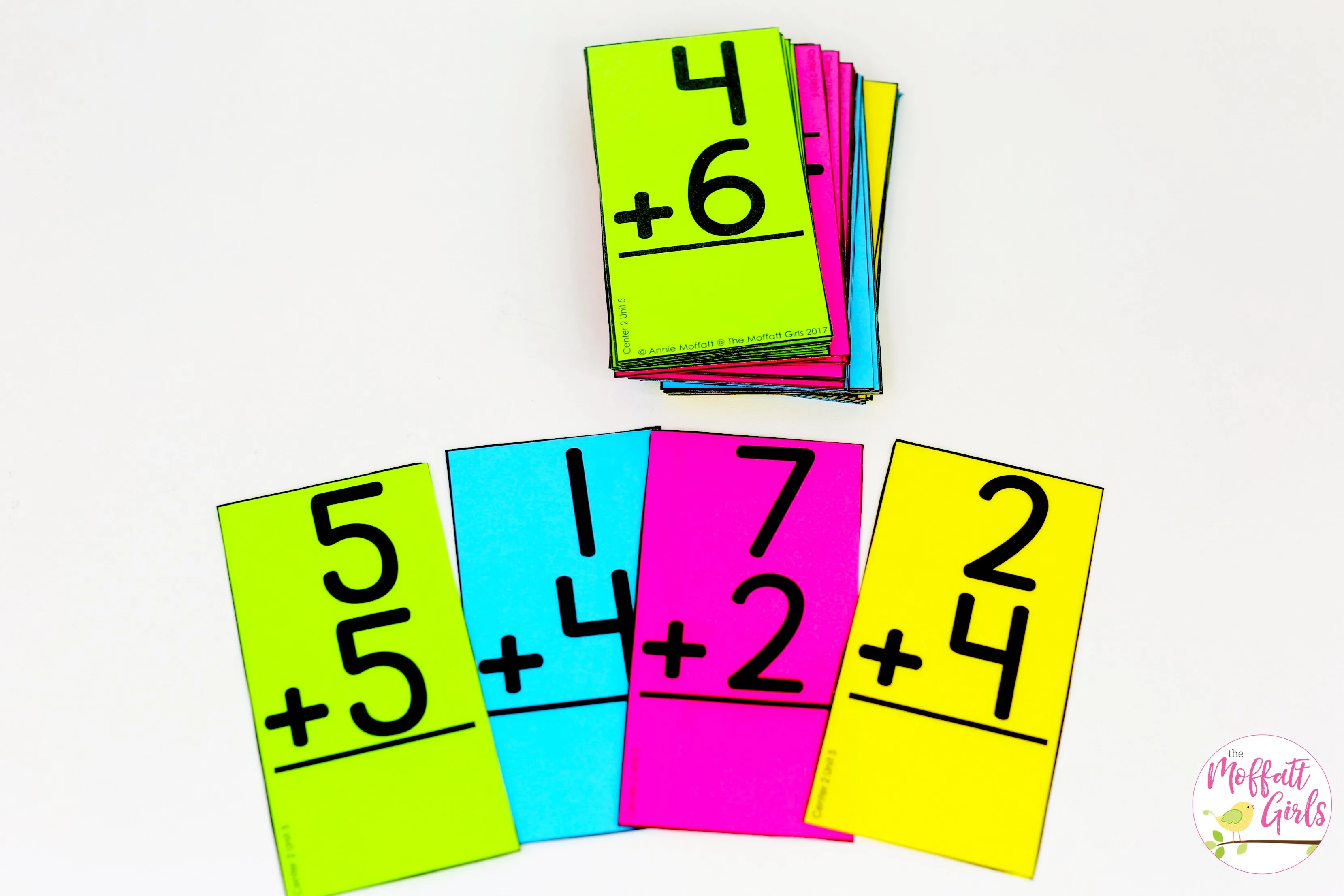 Atividade de Free Printable Addition Flashcards For 1st Grade - Folha 79