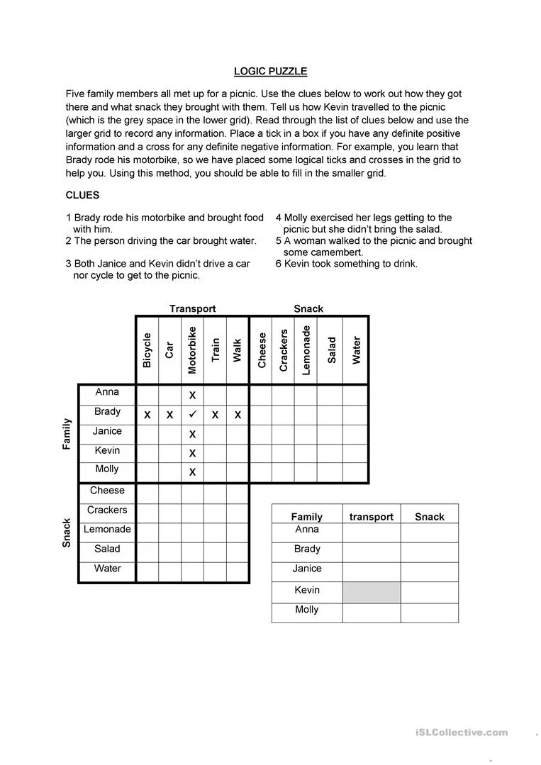 Atividade de Logic Puzzles For Elementary Students Pdf - Folha 14