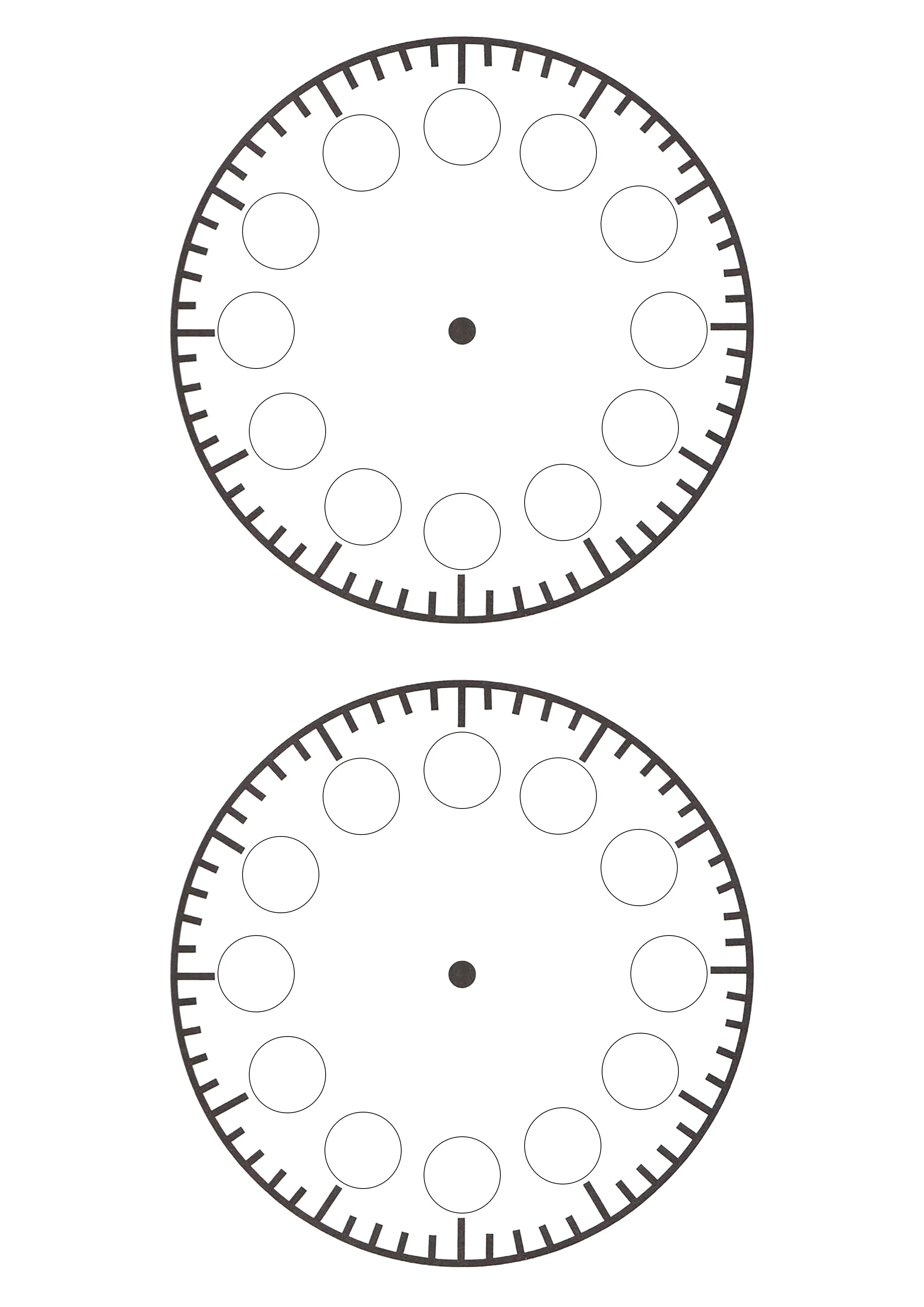 Atividade de Telling Time Clock Faces Printable Free - Folha 13