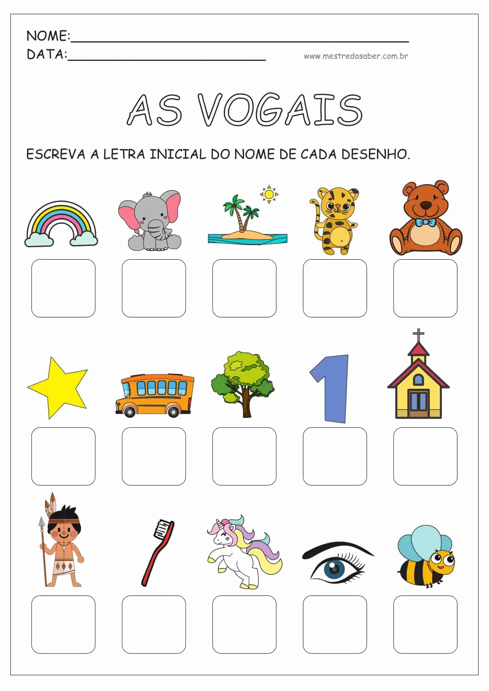 Atividades Infantil desenho infantil