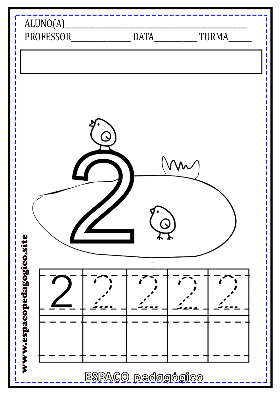 desenho de Atividades Infantil para imprimir