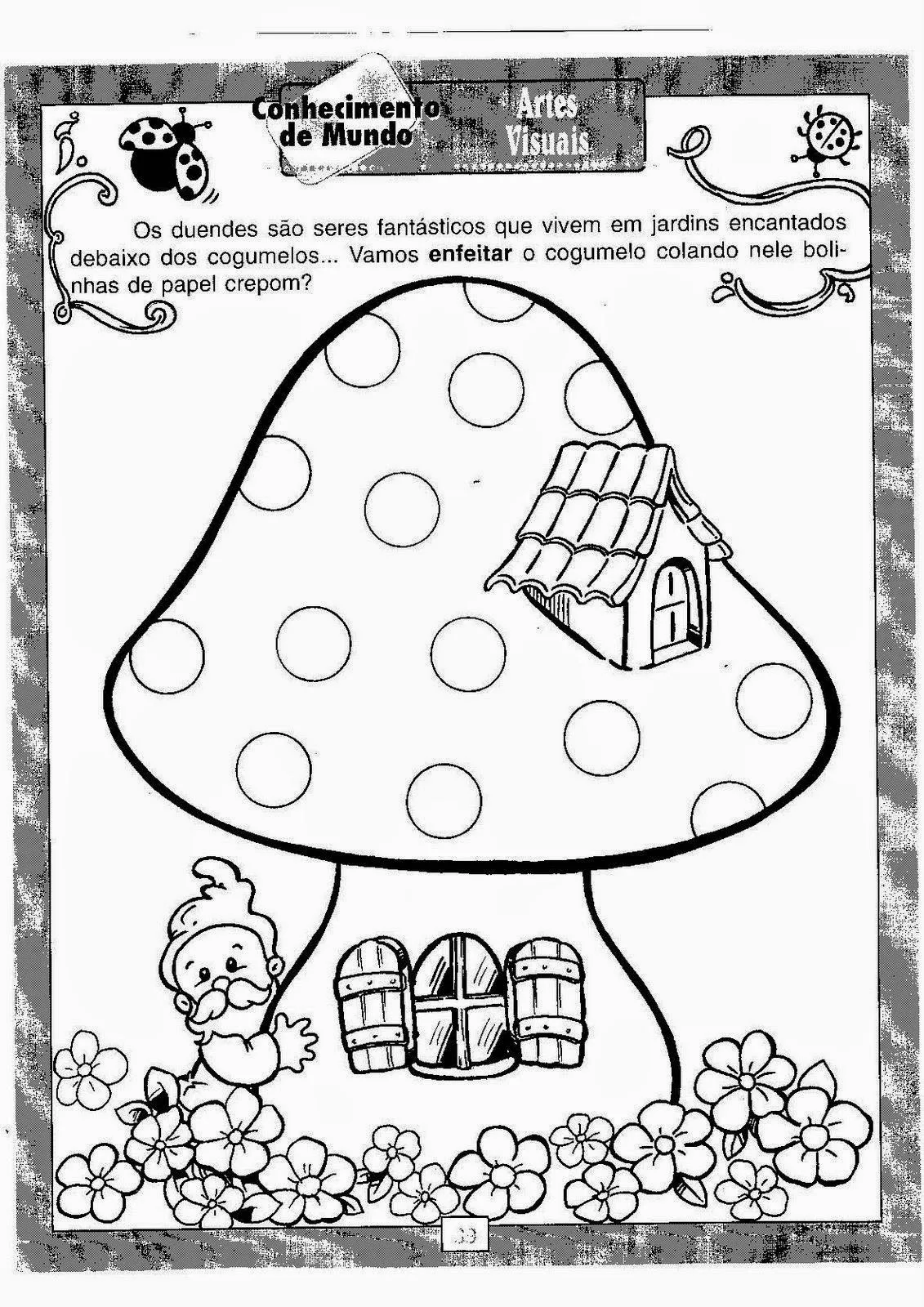 Atividades Infantil desenho infantil