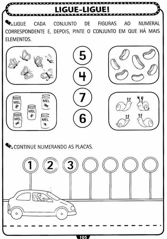 atividade de colorir Atividades Infantil