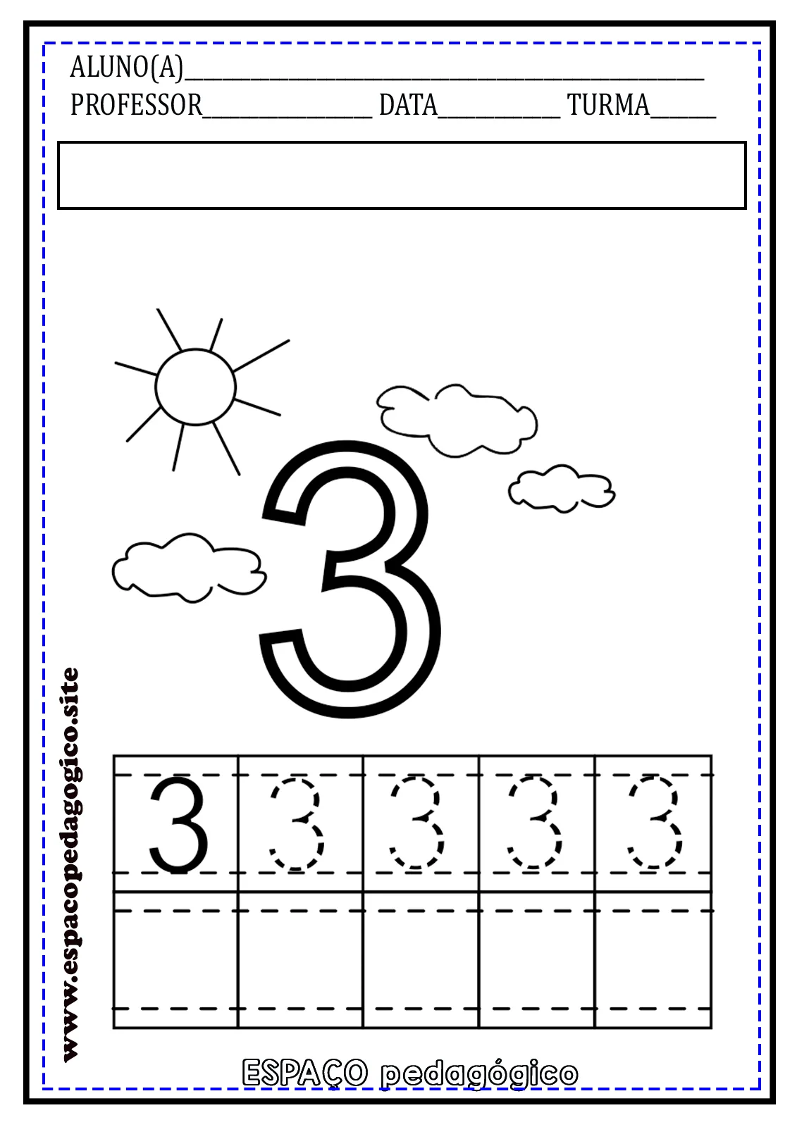 Atividades Infantil para colorir