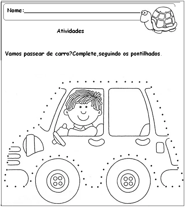 Atividades Infantil para colorir