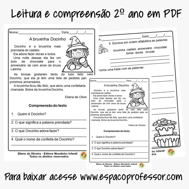 Atividades Infantil para download gratuito