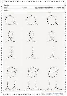 desenho educativo de Atividades Infantil