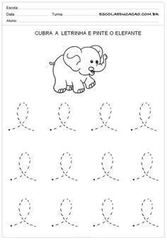 Atividades Infantil para colorir