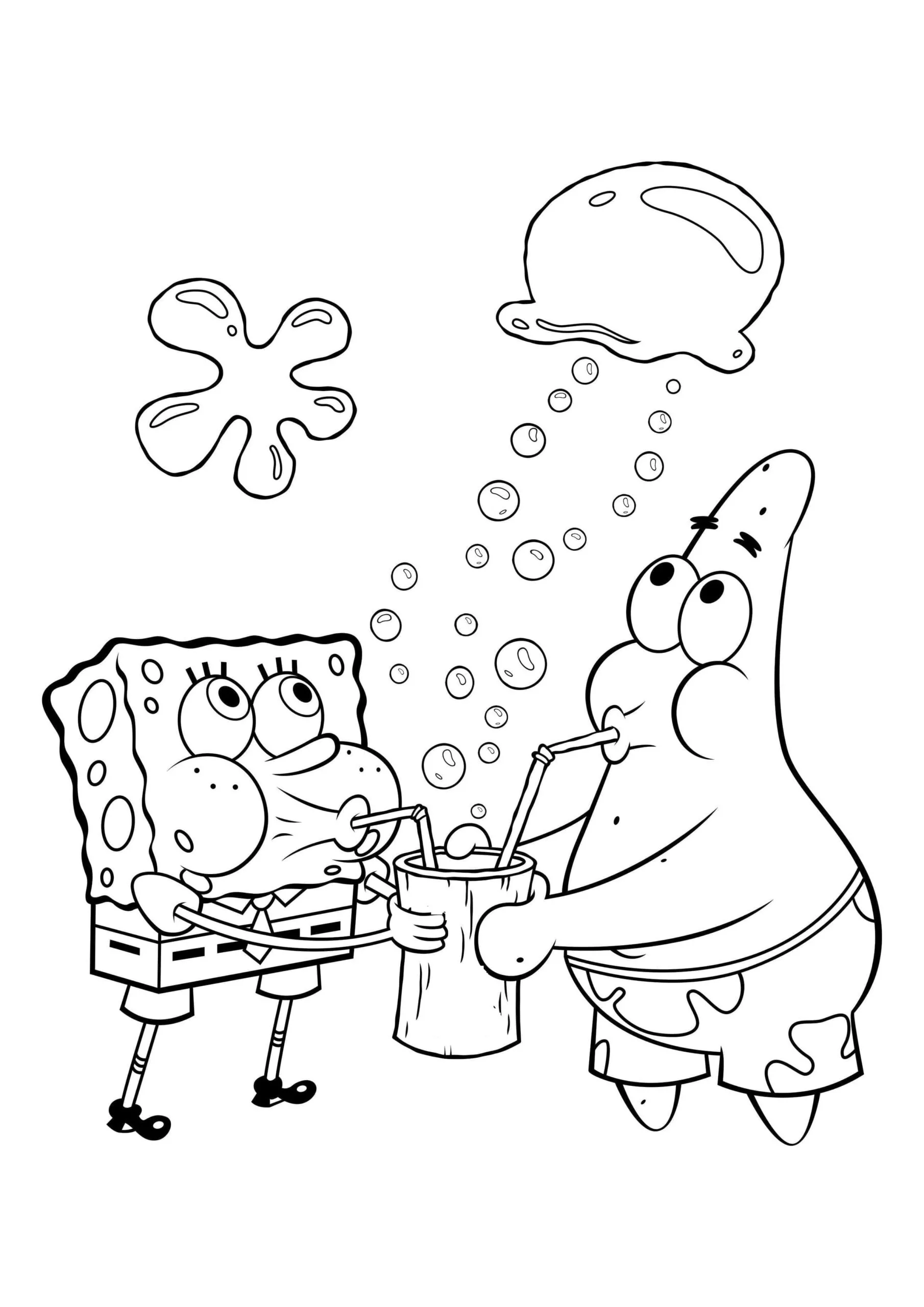 imagem de Bob Esponja Para Colorir para colorir grátis