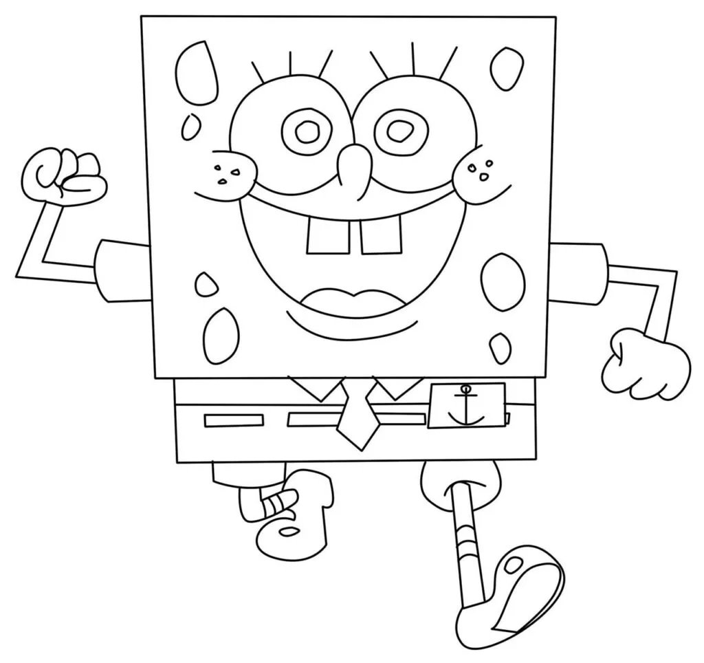 Bob Esponja Para Colorir para colorir