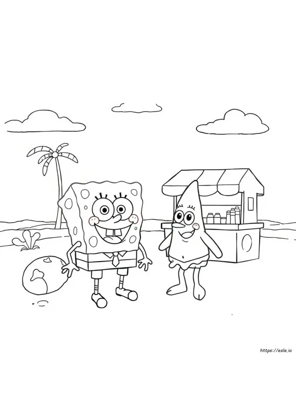 imagem de Bob Esponja Para Colorir para colorir grátis