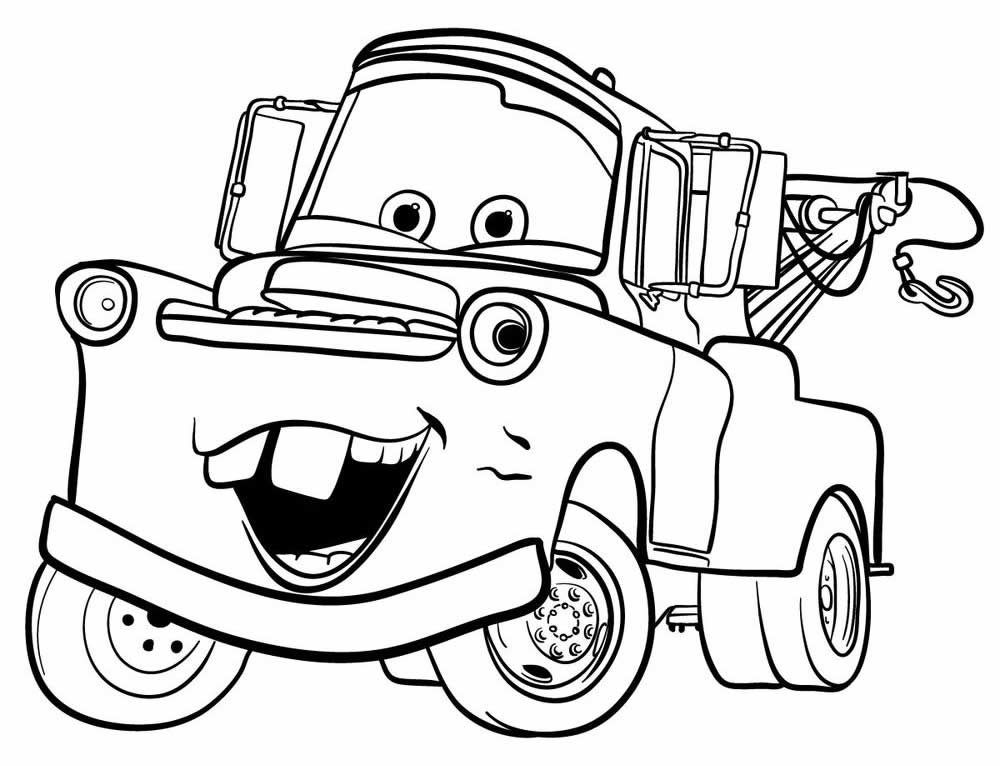 desenho de Carros Para Colorir para imprimir