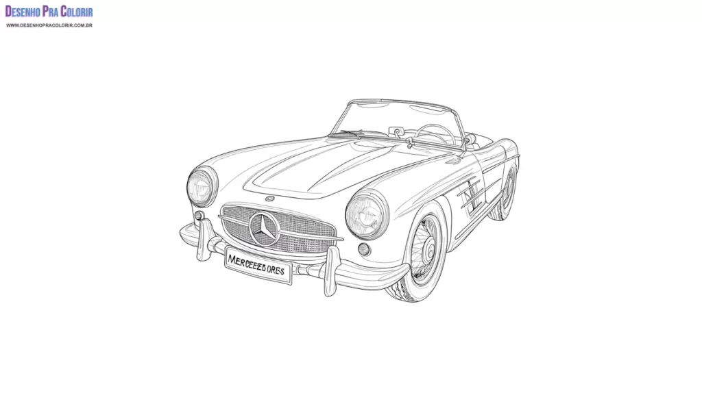 Carros Para Colorir para pintar e se divertir