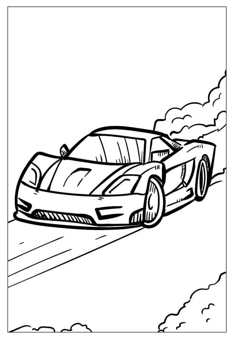 imagem de Carros Para Colorir para colorir grátis