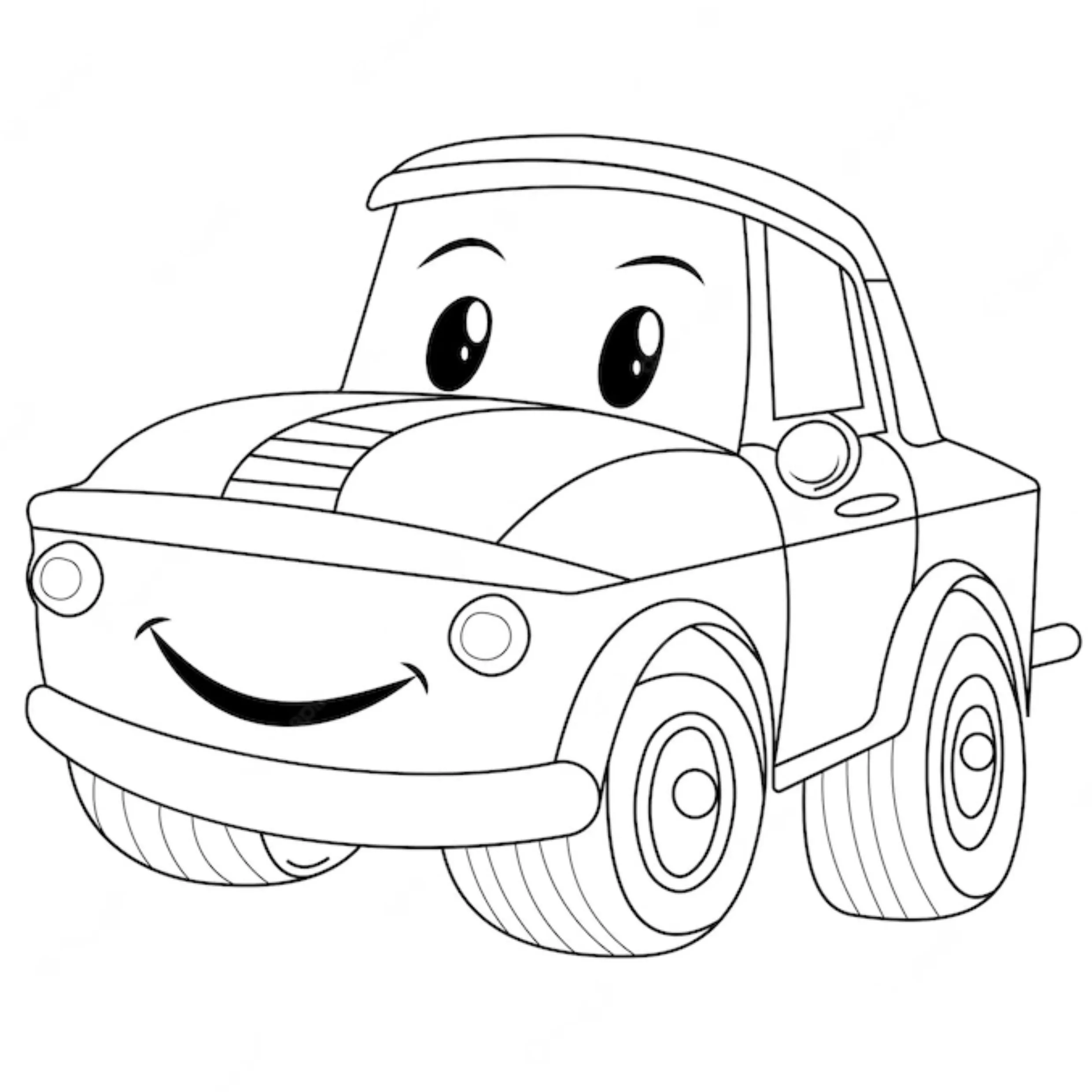 desenho de Carros Para Colorir para imprimir