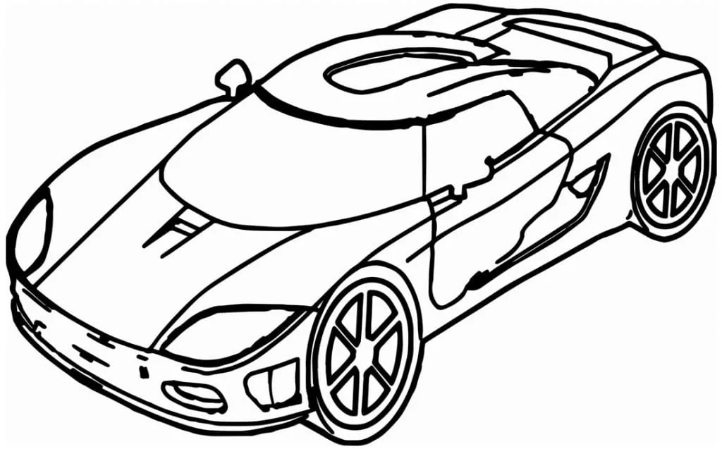 imagem de Carros Para Colorir para colorir grátis