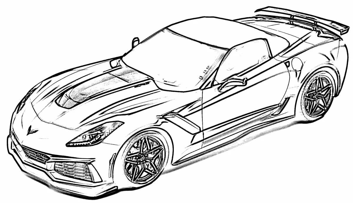 Carros Para Colorir para pintar e se divertir