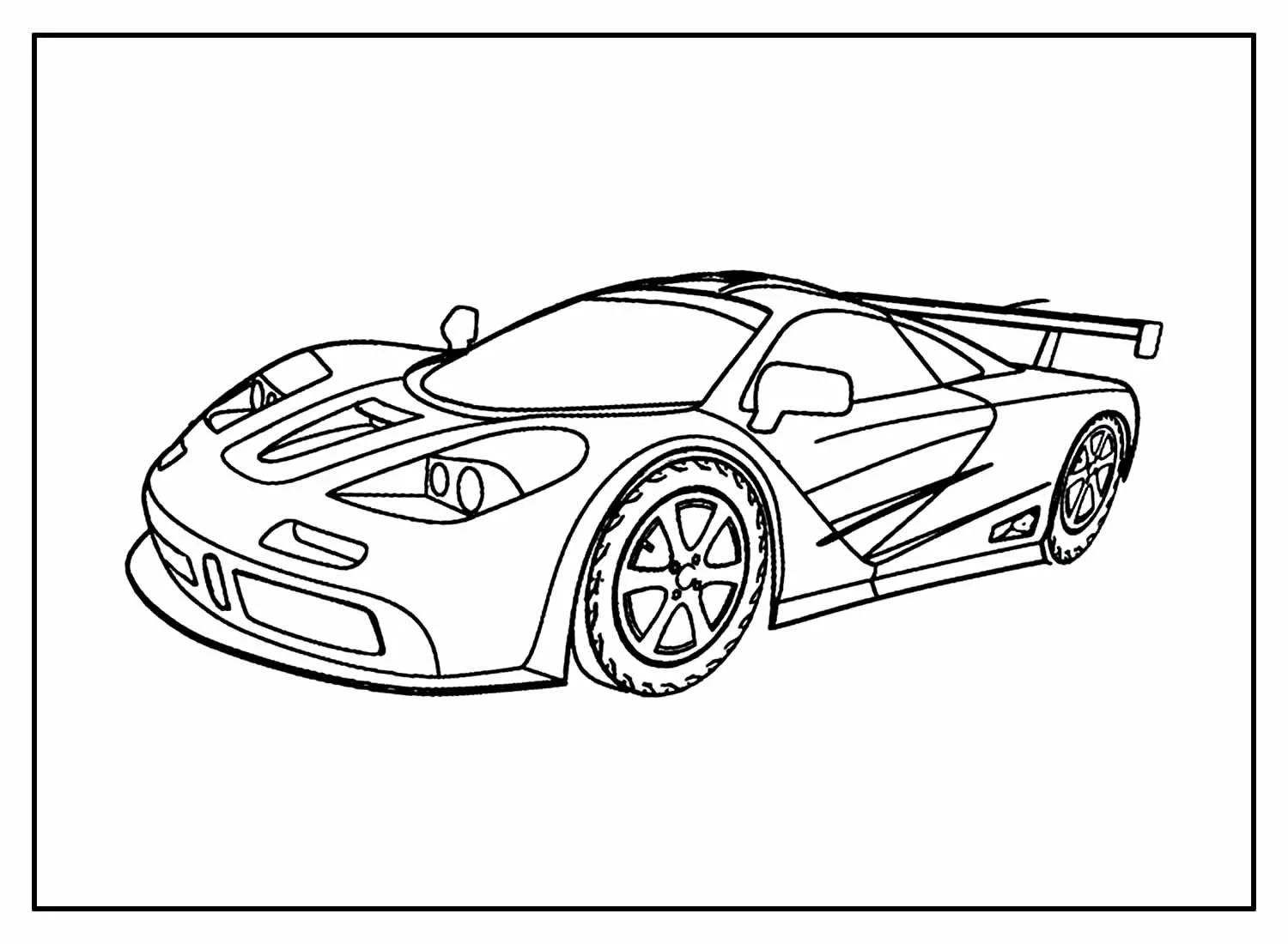 Carros Para Colorir para pintar e se divertir