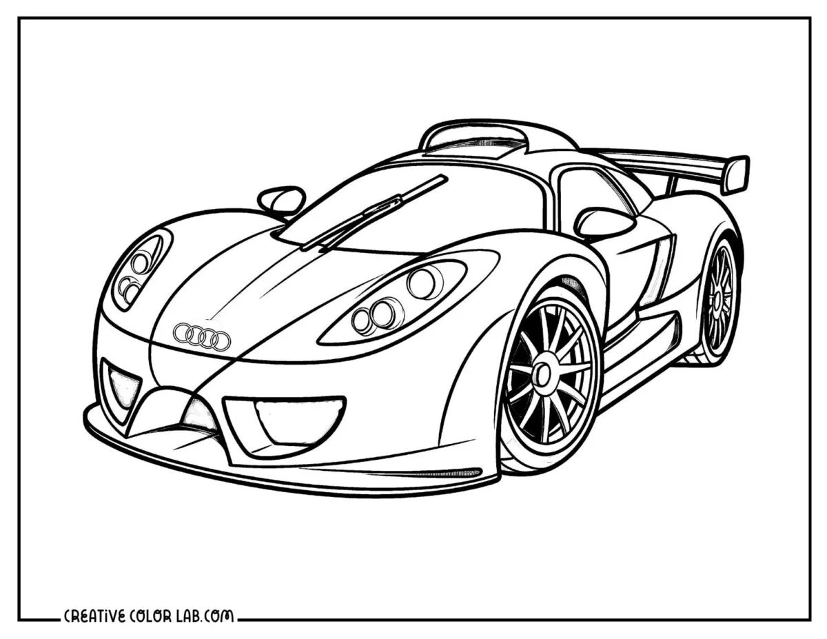 Carros Para Colorir para pintar e se divertir