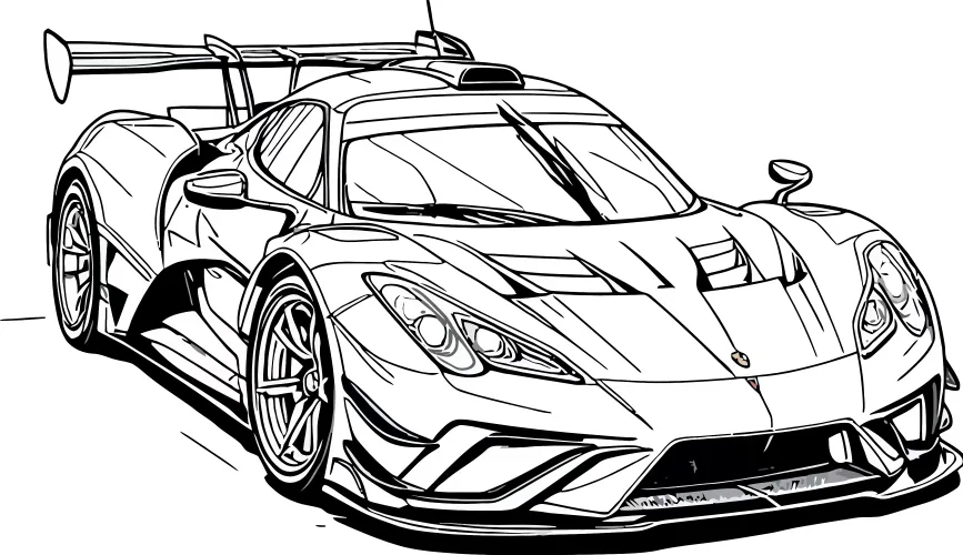 imagem de Carros Para Colorir para colorir grátis
