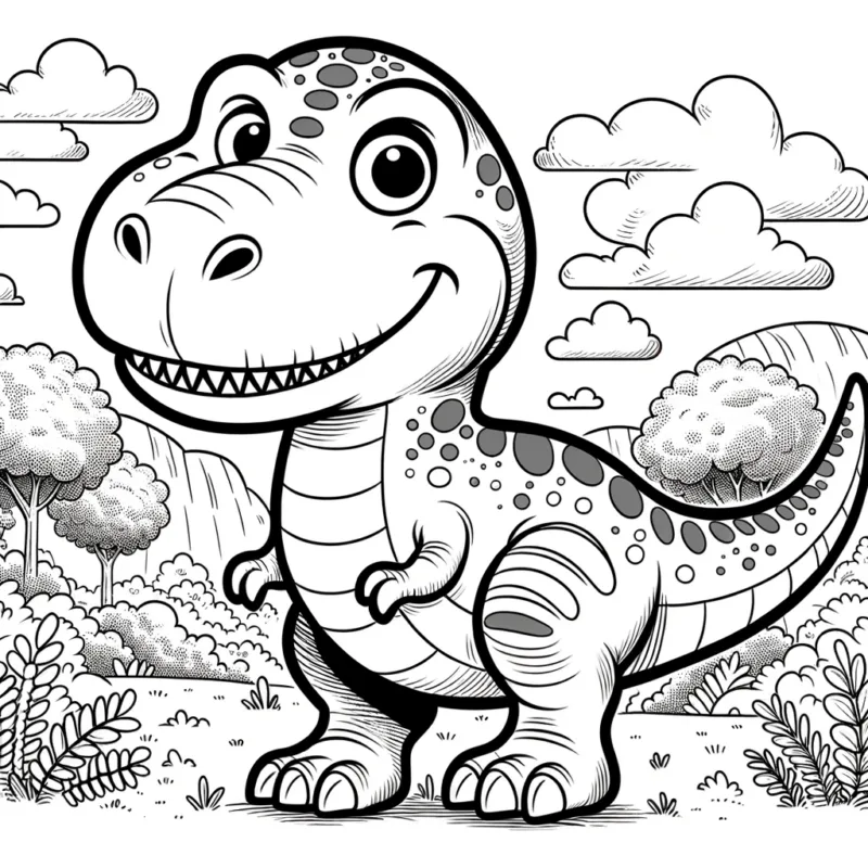 atividade de colorir Donossauros Para Colorir