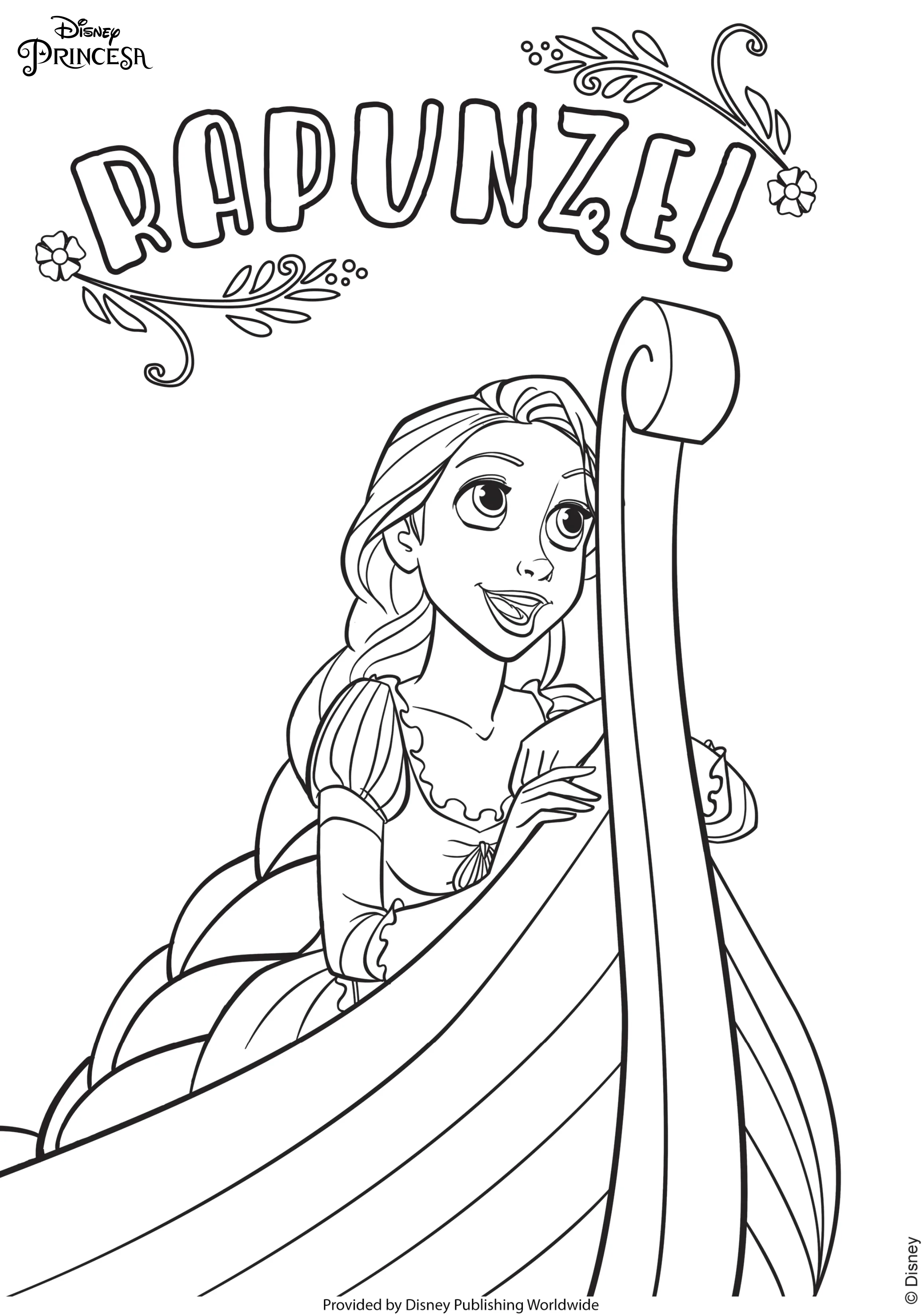 Princesas Para Colorir desenho infantil