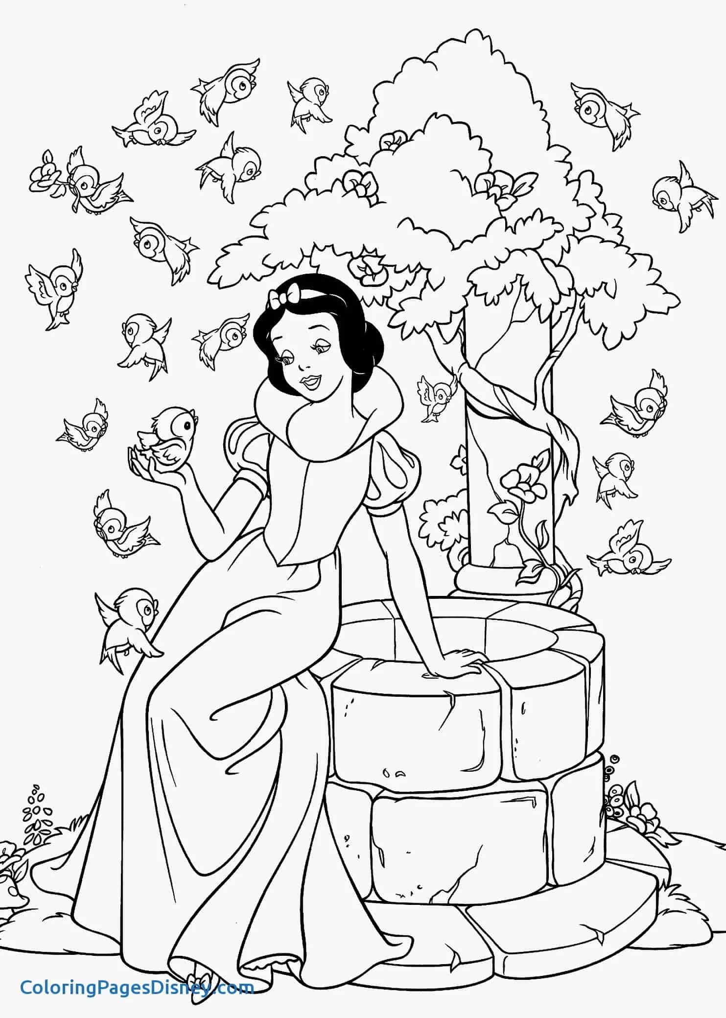 imagem de Princesas Para Colorir para colorir grátis