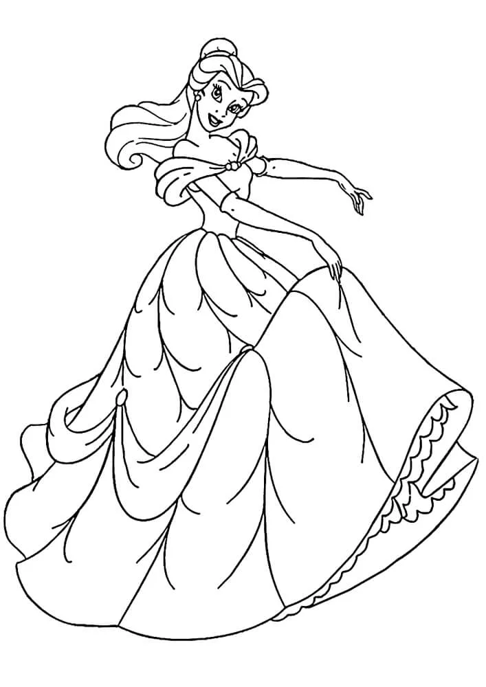 Princesas Para Colorir para download gratuito