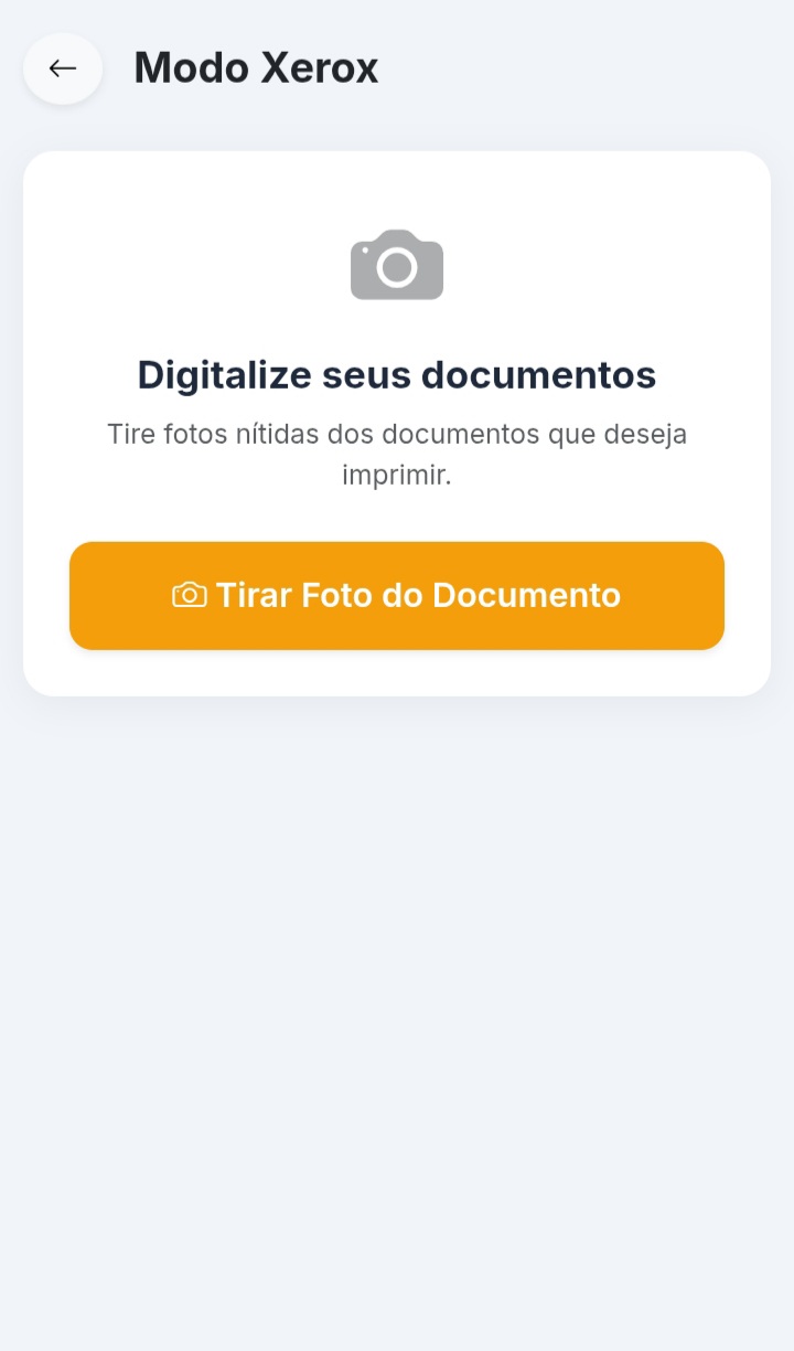 Modo Câmera Xerox